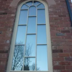 122 - Arched window with complimentary Georgian bars
