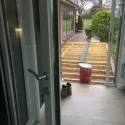Ironmongery and locking system on door