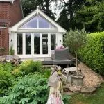 Bi-fold doors Bi-fold doors on Orangery