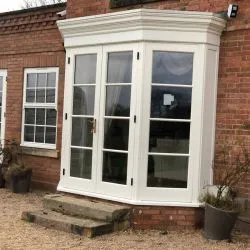 Double fronted bay window Double fronted bay window