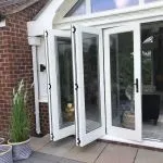 Bi-fold doors Bi-fold doors on orangery