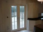 189 - Interior view of Georgian style French doors