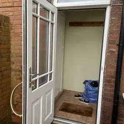 Surrounded Georgian door Georgian door