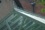098 - Feature ridge on a conservatory, spray finished in slate green