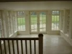 190 - Interior view showing Georgian windows and doors