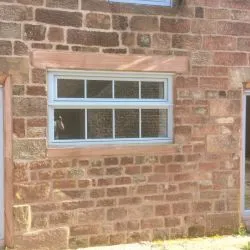 368 - Barn window with vertical feature bar